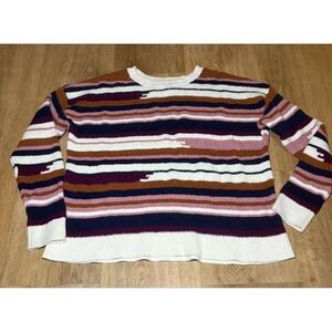 Natural Reflections Striped‎ Sweater